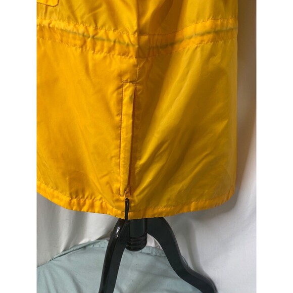Columbia Women’s Windbreaker Jacket Black and Yellow Full Zip Size Medium - Picture 8 of 10